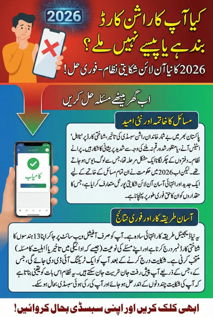 Rashan Card Online Complaint 2026 – Quick & Easy Method to Resolve Subsidy Issues